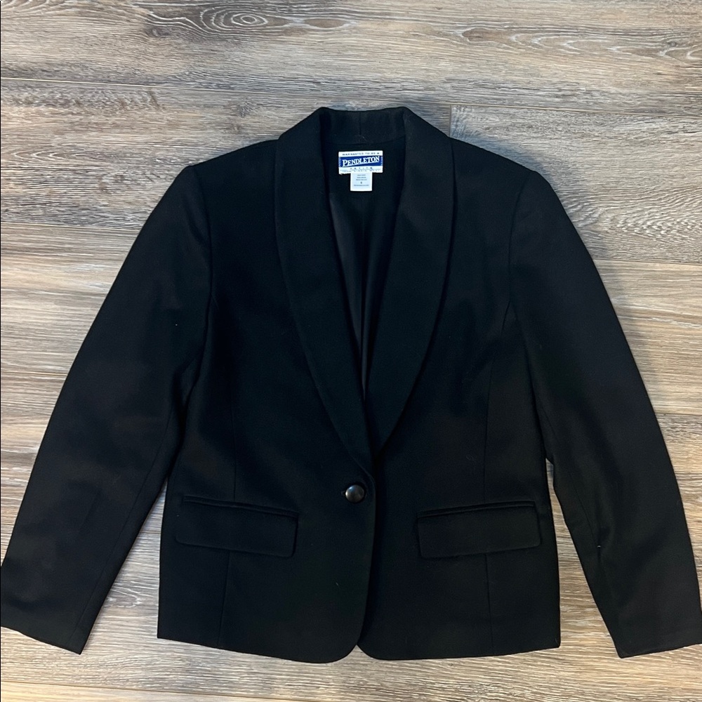 Pendleton Classic Black Women's Blazer